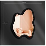 WALLXPERT dekorativno ogledalo Ozgl505 rose gold | Eponuda.com