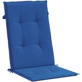  Jastuci za vrtne stolice 4 kom plavi 120 x 50 x 3 cm od tkanine | shoptok.hr