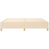  Box spring posteljni okvir krem 200x200 cm blago, (20737708) | Shoptok.si