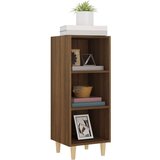  Komoda rjavi hrast 34,5x32,5x90 cm konstruiran les, (20654774) | Shoptok.si