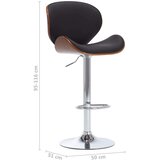  Barski stolček črno umetno usnje, (20624435) | Shoptok.si