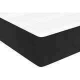 Box spring postelja z vzmetnico črna 90x200 cm žamet, (20723925) | Shoptok.si