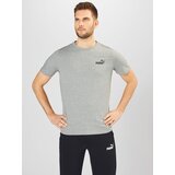 Puma Tehnička sportska majica 'Essentials' siva melange / crna | shoptok.hr