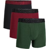 Under Armour UA Performance Cotton 6in 3-Pack Boxerjock, Green Medium Heather - XXL, (21592100) Cene