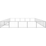  Kavez za pse srebrni 50 m² čelični | shoptok.hr