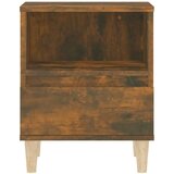  Noćni ormarić boja dimljenog hrasta 40x35x50 cm | shoptok.hr