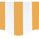  Zamjenska tkanina za tendu žuto-bijela 4 x 3,5 m | shoptok.hr