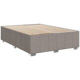  Krevet s oprugama i madracem smeđesivi 160x200 cm tkanina | shoptok.hr