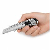  Aluminum Retractable Segment Knife with Lock, Snap-Off Blade, 18 mm | Shoptok.si