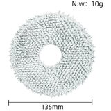 INORCO 6-delna nadomestna krpa za brisanje, zdruljiva z dodatki za robotski sesalnik Dreame Bot L10s Ultra / S10 / S10 Pro, (21984464) | Shoptok.si
