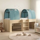  s Tunnels 3 kom. Hrast sonoma i svjetloplava - Hrast sonoma i svjetloplava | shoptok.hr