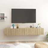 Viseći TV ormarići 3 kom boja hrasta sonome 60 x 30 x 30 cm | shoptok.hr