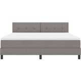  Postelja boxspring z vzmetnico Taupe 180 x 200 cm blago, (5000128238) | Shoptok.si