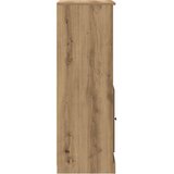  Visoka komoda boja hrasta 36x35,5x103,5 cm konstruiranog drva | shoptok.hr
