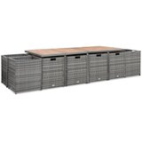  13-dijelni vanjski blagovaonski set od poliratana antracit | Eponuda.com