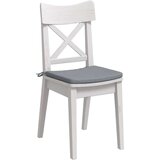 vidaXL Jastučići za sjedenje 4 pcs Svijetlo siva 40 x 40 x 3 cm | shoptok.hr