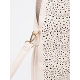Shelvt Light beige openwork shoulder bag | Shoptok.si