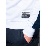 Ombre Muška dukserica B1081 plava bijela | ePonuda.com