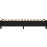  Okvir za krevet s oprugom crni 100x200 cm od tkanine | Eponuda.com
