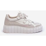 Zazoo Women's Leather Platform Sports Shoes | Shoptok.si