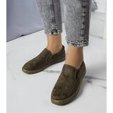Gemre Green eco-suede sneakers Leroy | shoptok.hr