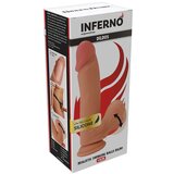 Inferno Realističen dildo iz tekočega silikona 19 cm (R20702) | Shoptok.si