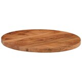Stolna ploča Ø40x3,8 cm okrugla od masivnog bagremovog drva | shoptok.hr