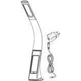 Eglo Cognoli stona lampa/1, led, 3,2w, 300lm, sa satom, na dodir dimabilna crna | Eponuda.com