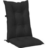  Set Jastučića za Stolicu s Visokim Naslonom 4 pcs Melange Crna | shoptok.hr