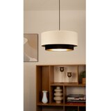  Visilica na sajli NATIA 1xE27/60W/230V prečnik 45 cm bela/crna | Eponuda.com