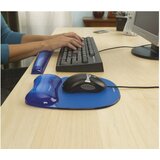 PODLOGA ZA MIŠA ERGONOMSKA-GEL FELLOWES 9114120 PLAVA PROMO | shoptok.hr