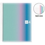  Kolegij blok Miquelrius A4 70g 120L spiralni kocke Aurora Santorini MR4082 | shoptok.hr