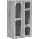  Strani šal Siva Sonoma 59 x 35 x 100,5 cm Konstruiran les, (5000108217) | Shoptok.si