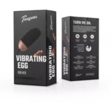 Teazers Ribbed Vibrating Egg With Remote Control | Shoptok.si