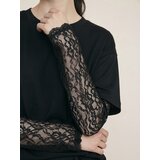 Sinsay Bluza dugih rukava s čipkom | shoptok.hr