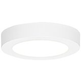 QAZQA Vgradni ali nadometni reflektor beli 14 cm vključno z LED 3 stopnjami zatemnitev v toplo - Trans | Shoptok.si