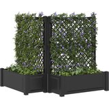  Velika s osvrtom 2 pcs Antracit 143 x 143 x 133,5 cm PP | Eponuda.ba