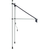  Tenda na ručno uvlačenje 100 cm plavo-bijela prugasta | shoptok.hr