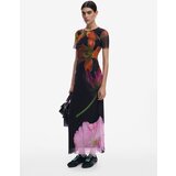 Desigual Haljina miks boja / crna | shoptok.hr