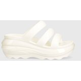 Crocs Natikači Mega Crush Triple Strap 209842 Écru | Shoptok.si