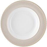 ROSENTHAL GLOBOKI KROŽNIK Francis Carreau Beige porcelan | Shoptok.si