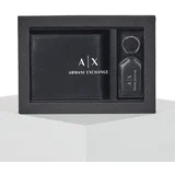 PLAIN LEATHER GIFT SET Crna