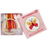 Rex London Kreativna igračka Cross-stitch Kit Butterfly – | shoptok.hr