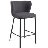 Kave Home Tamno siva barska stolica (visine sjedala 65 cm) Ciselia – Cijene