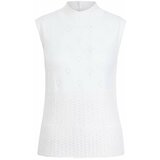 IVKO WOMAN jednobojni pulover sa kragnom bez rukava - bela 241430.010 cene