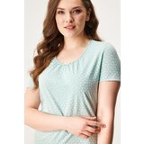 Pleas Pamučna spavaćica Classic kratka | shoptok.hr