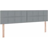  LED krevet za pohranu s madracem Svjetlosiva 200 x 200 cm | shoptok.hr