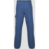 Reebok Spodnji deli trenirke STREET SPORT WASHED JOGGER PANTS Modra | Shoptok.si