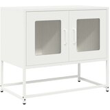 vidaXL TV omarica Bela 68x39x60,5 cm Hladno valjano jeklo | Shoptok.si