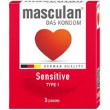 Masculan Kondomi Type 1 Sensitive, 3 komada | ePonuda.com